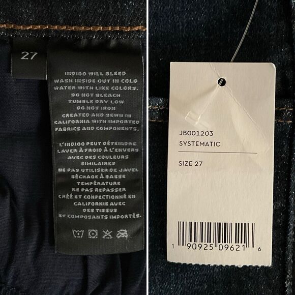 J. Brand Blue Mid Rise Capri Denim In Systematic Skinny Leg 27 - Picture 8 of 9